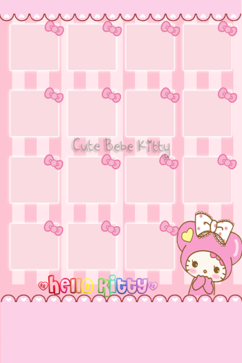 hello kitty, pink, bow, cute